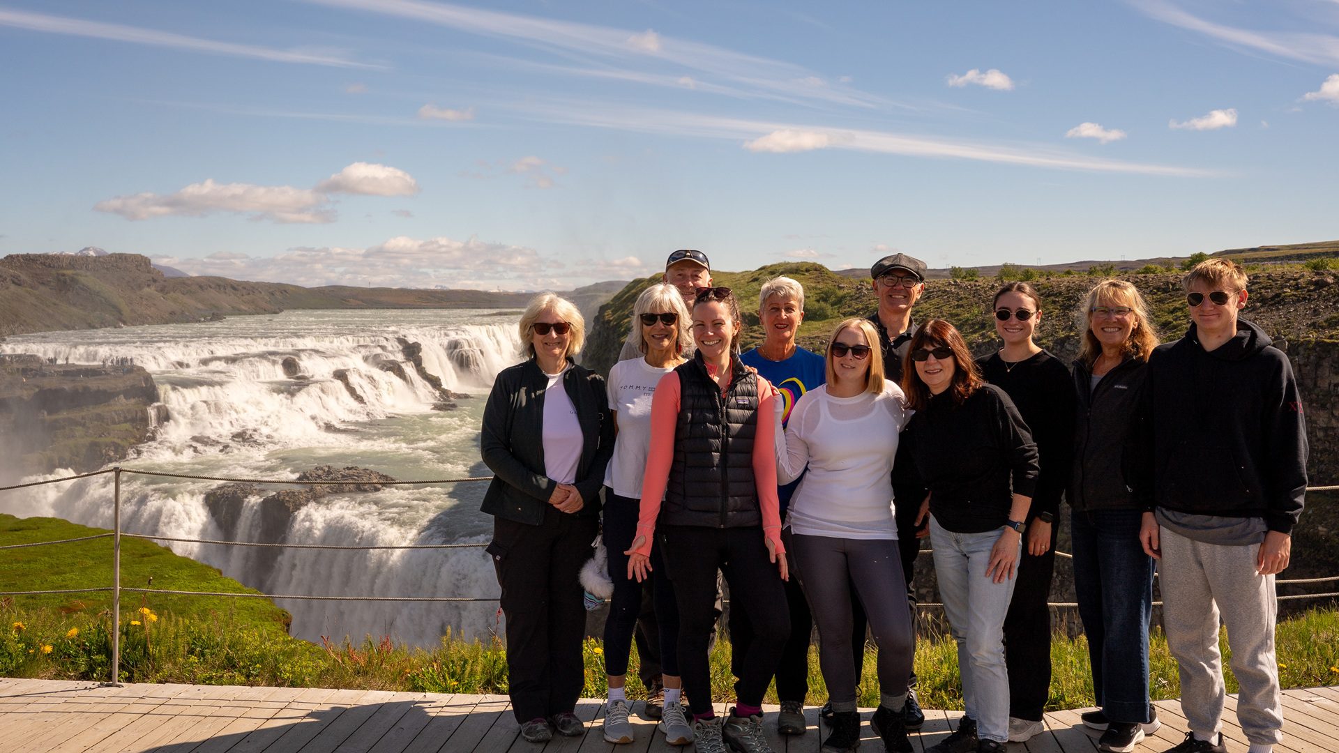 Intrepid group in Iceland