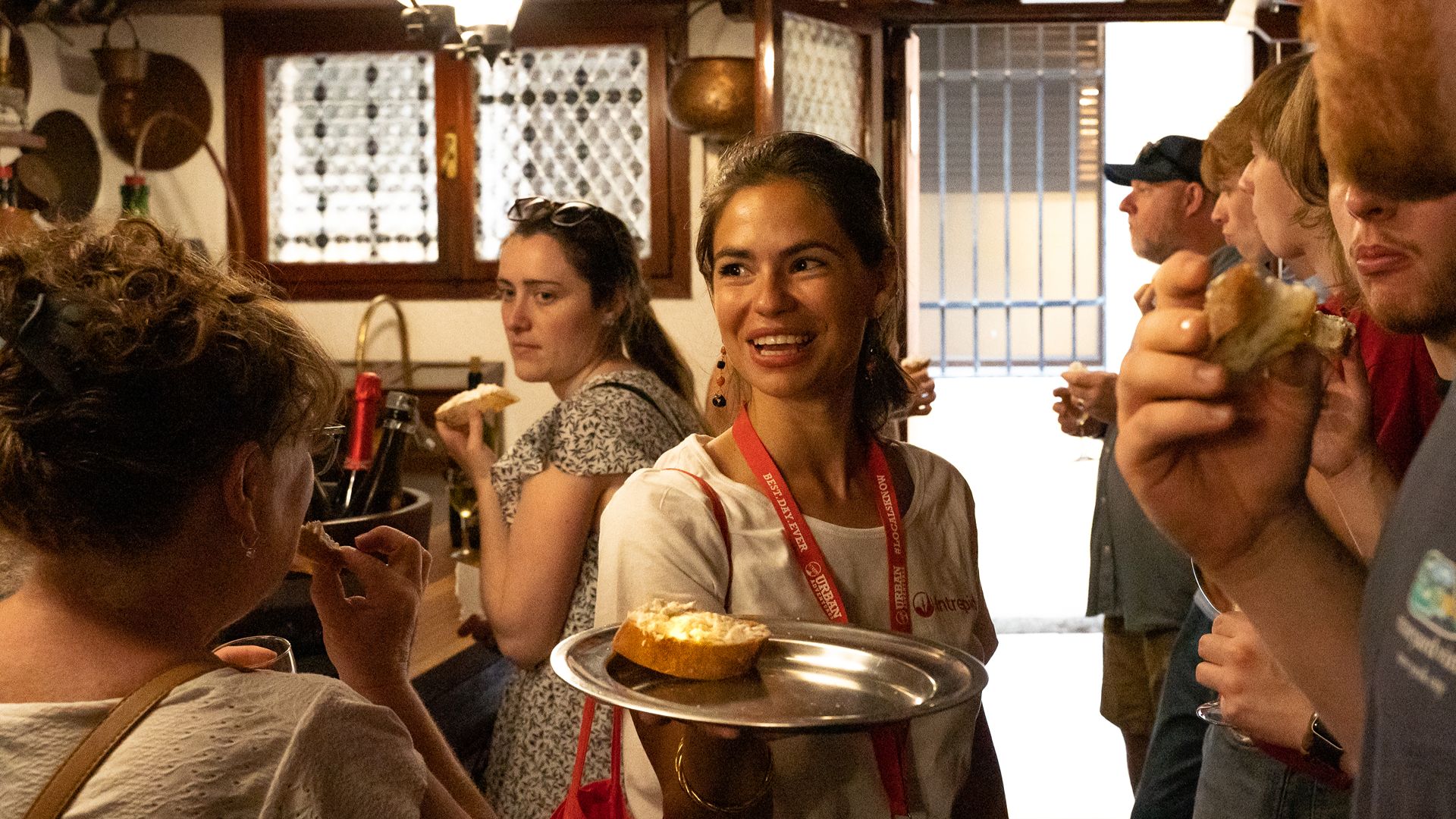 A backstreet bacaro bar in Venice visited by Intrepid Urban Adventures.