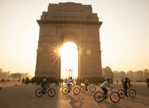 delhi tourist map with metro