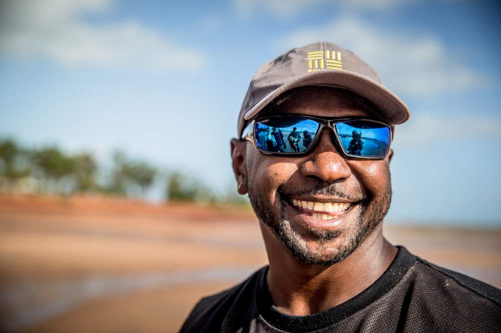 Marcus Lacey, our Yolngu leader and host
