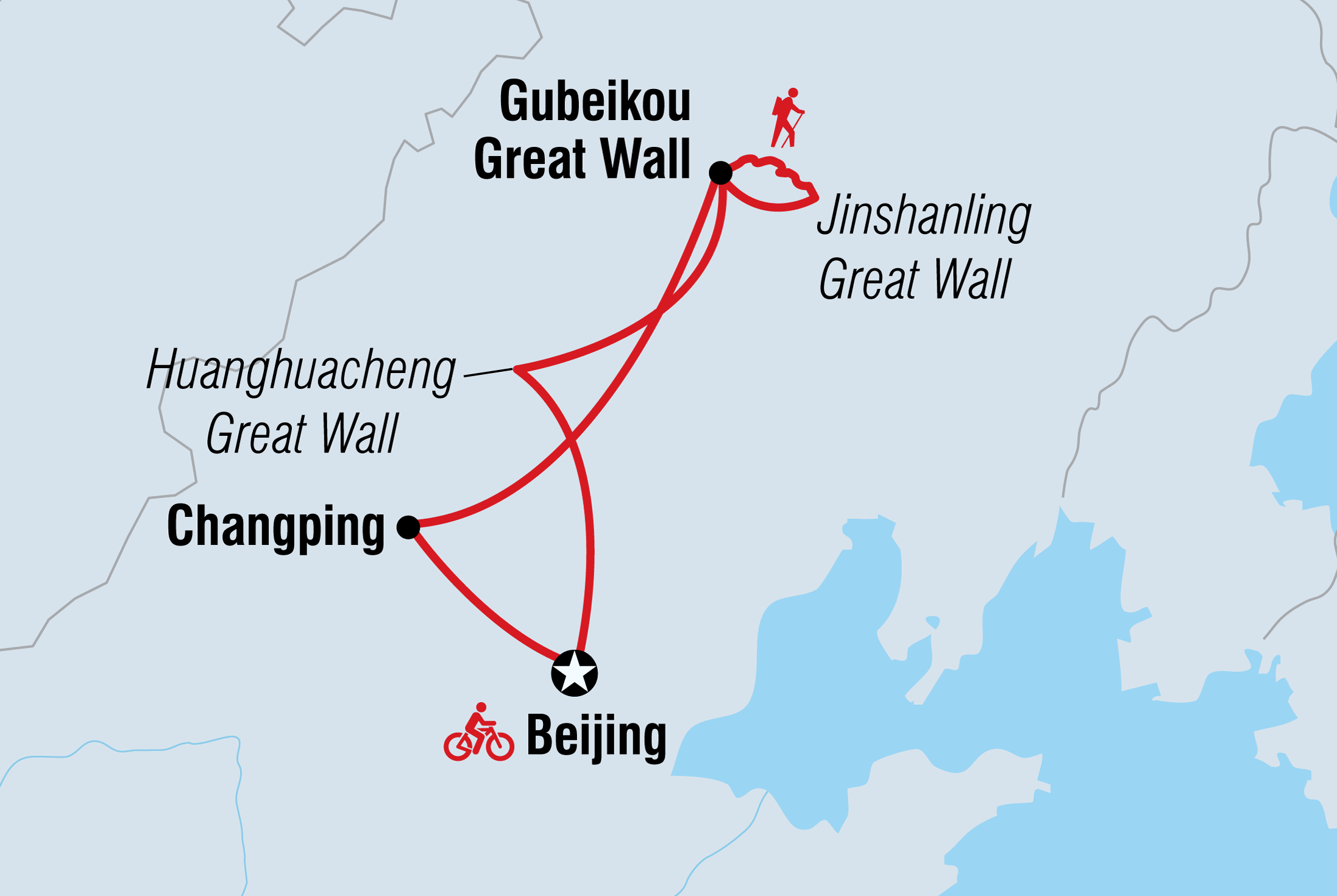 China Great Wall Hike Bike Kung Fu Intrepid Travel Us