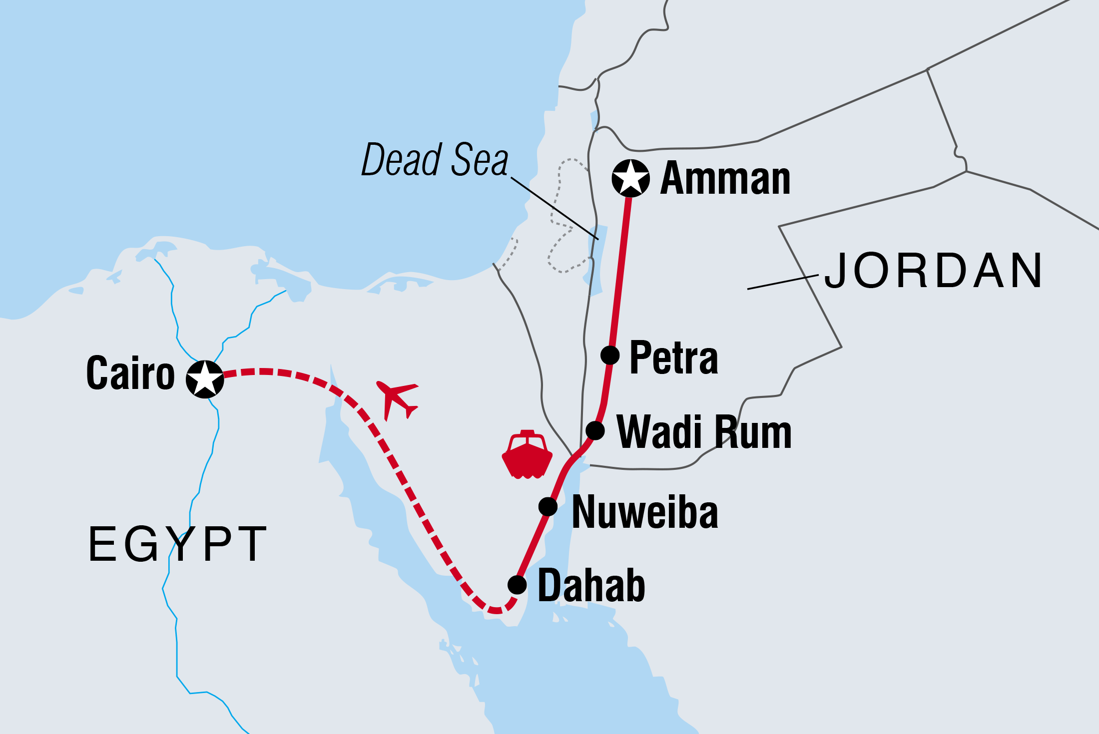 Jordan Egypt Express Intrepid Travel
