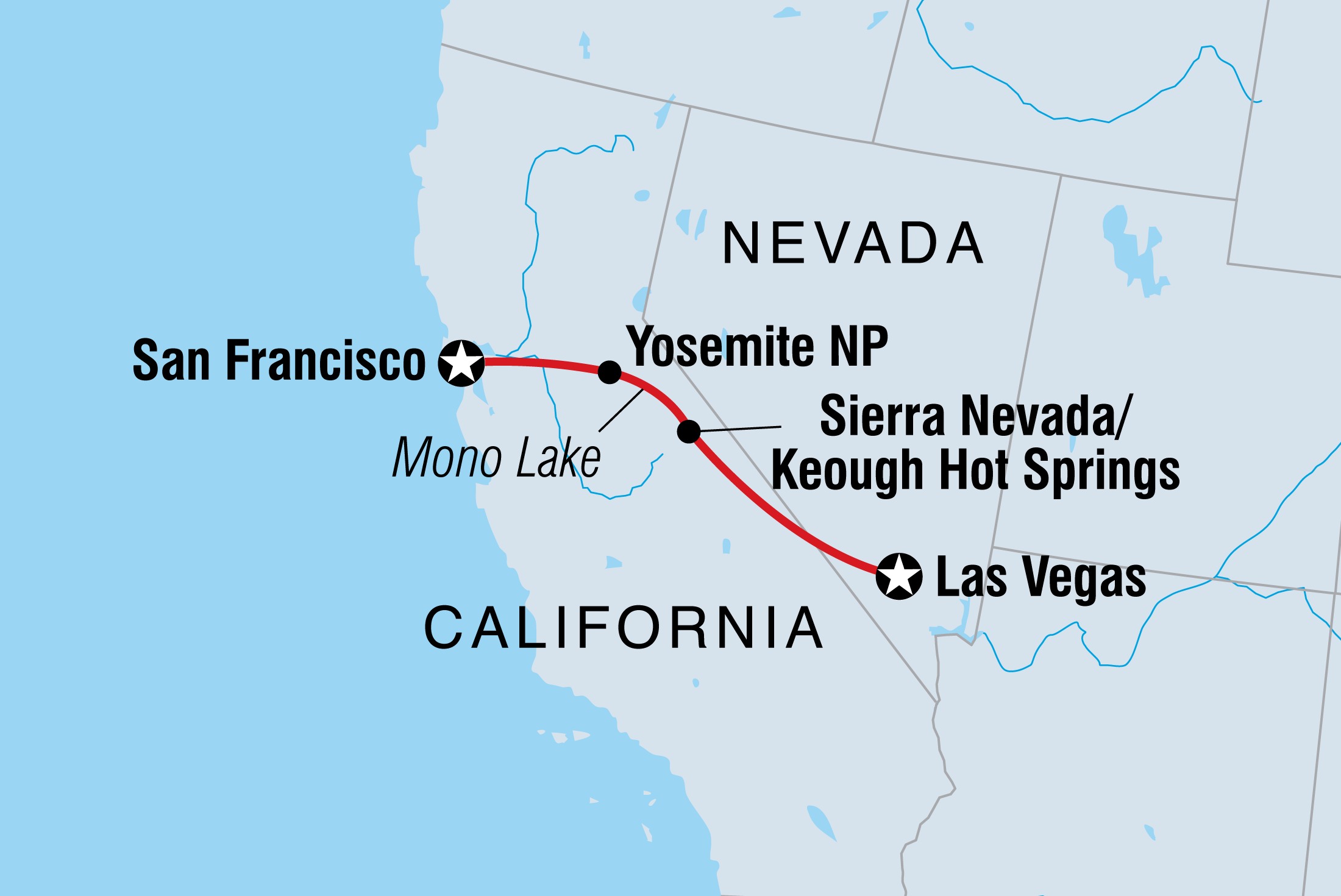 Vegas To San Fran | Intrepid Travel Us