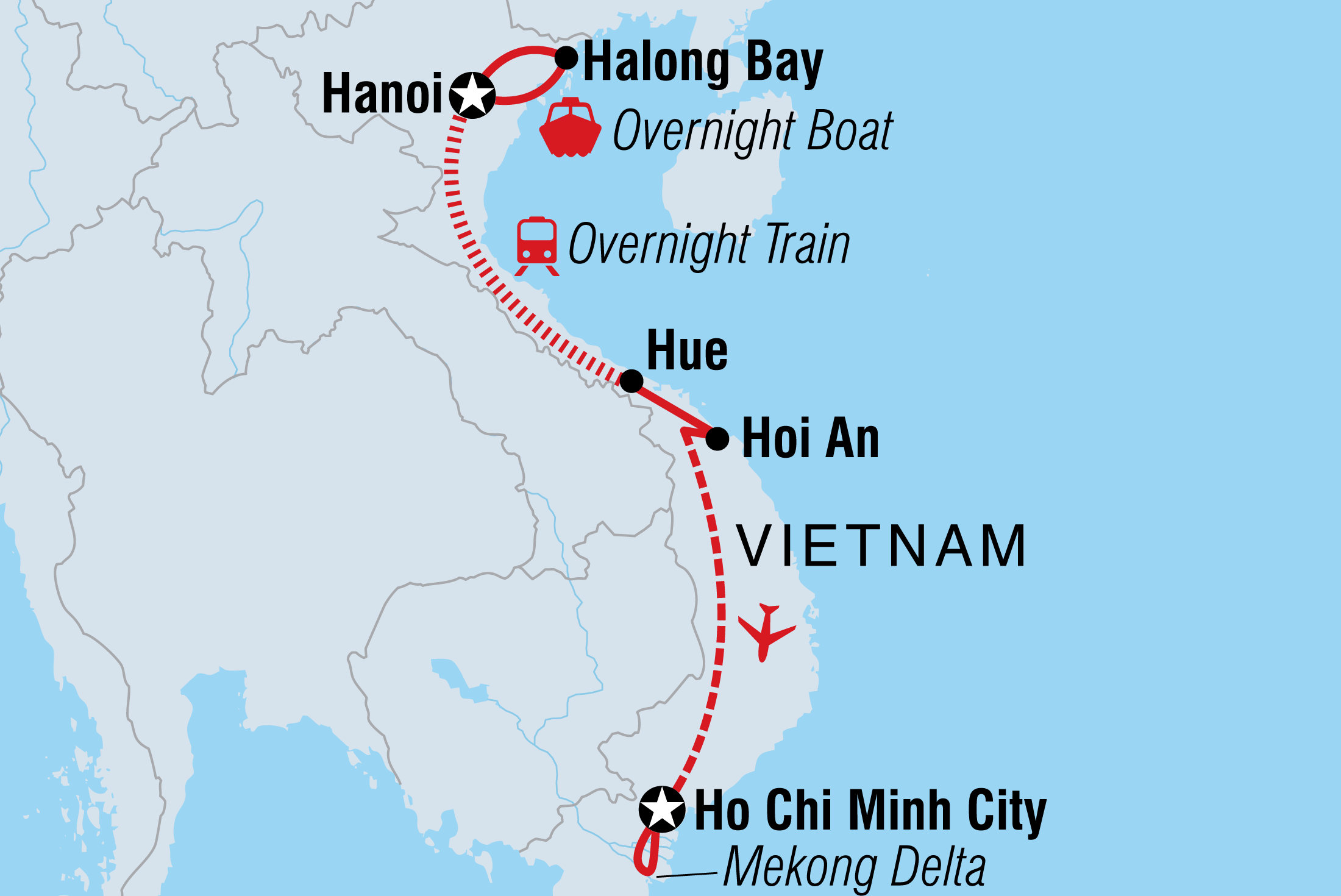 Map Of Vietnam Halong Bay