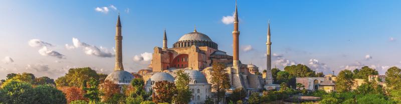 Hagia Sofia Mosque in Istanbul, Turkey 