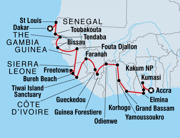 west africa overland tour