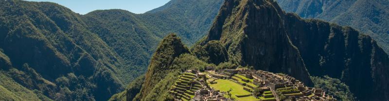 The incredible Machu Picchu in Peru