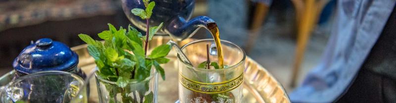 Mint tea, Egypt