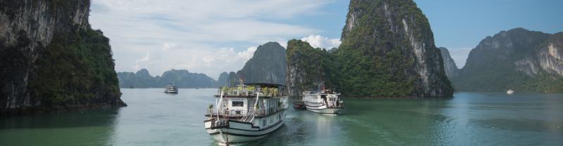 Vietnam Halong Bay Boats