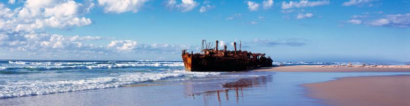 Maheno Shipwreck on Fraser Island 