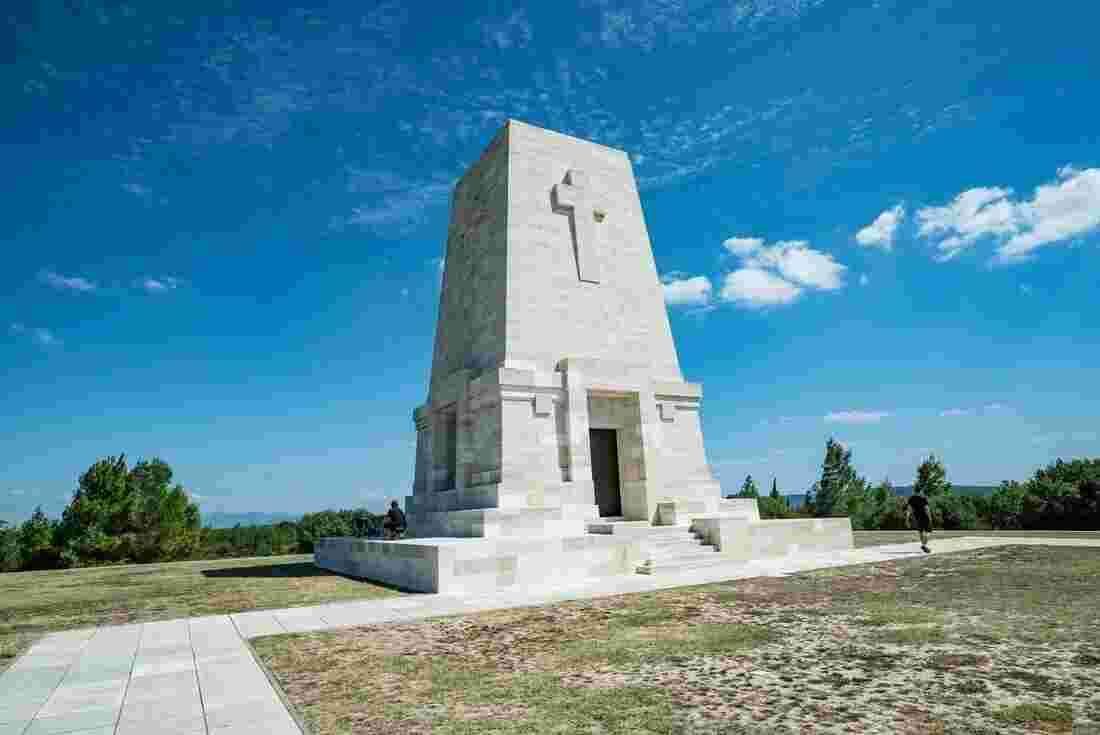 Commemorative shrine in Gallipoli, Turkey