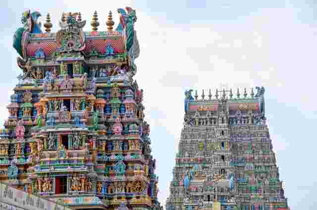 Meenakshi Amman Temple in Madurai, India