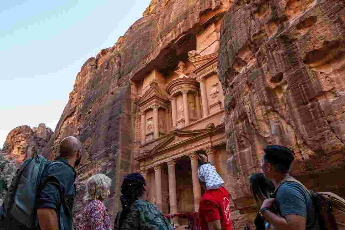 Your local leader will help you explore the ancient city of Petra