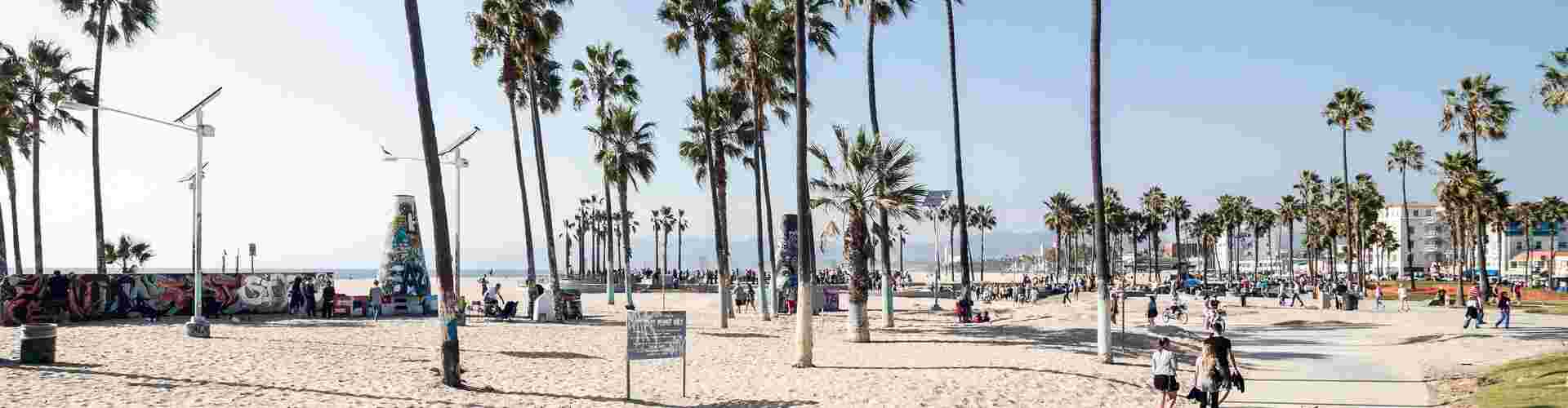 Venice Beach in Los Angeles in California