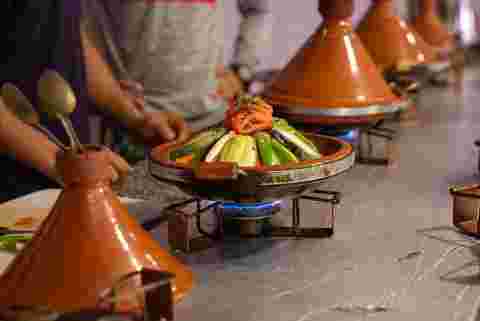 A tagine in the M'goun Valley, Morocco
