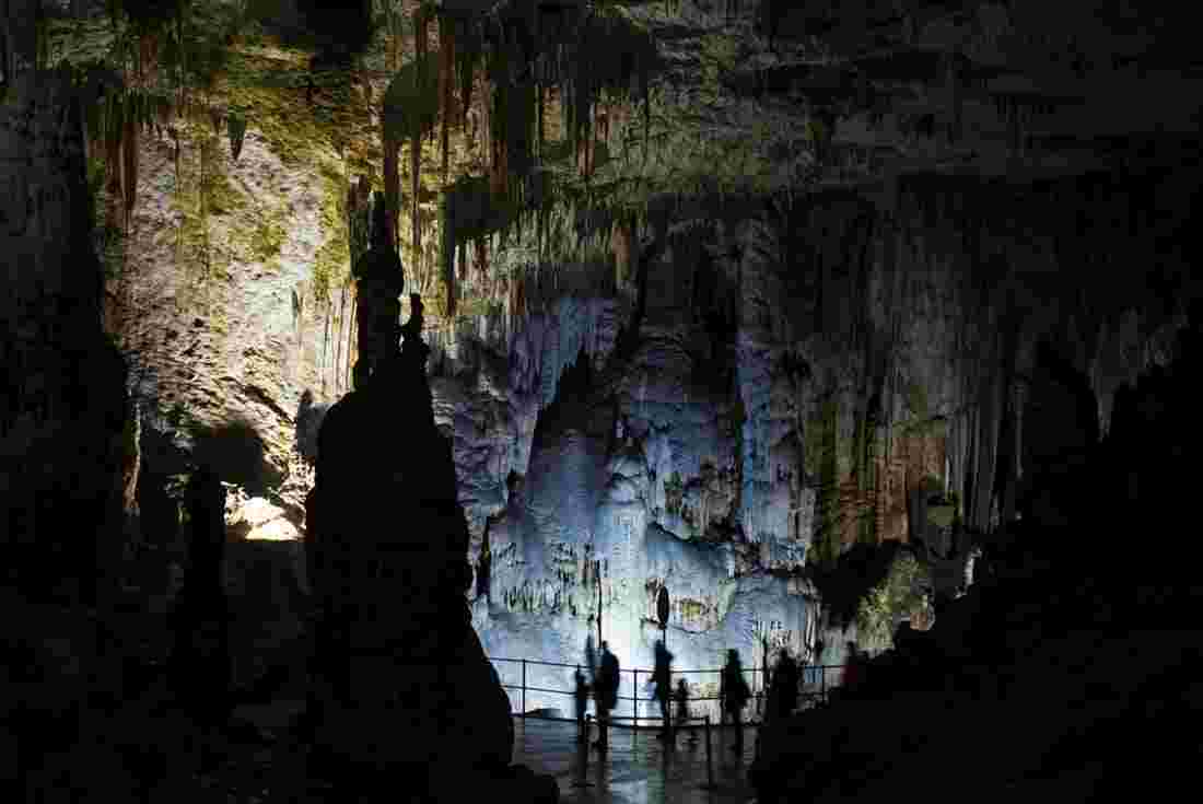 Postojna Caves in Slovenia