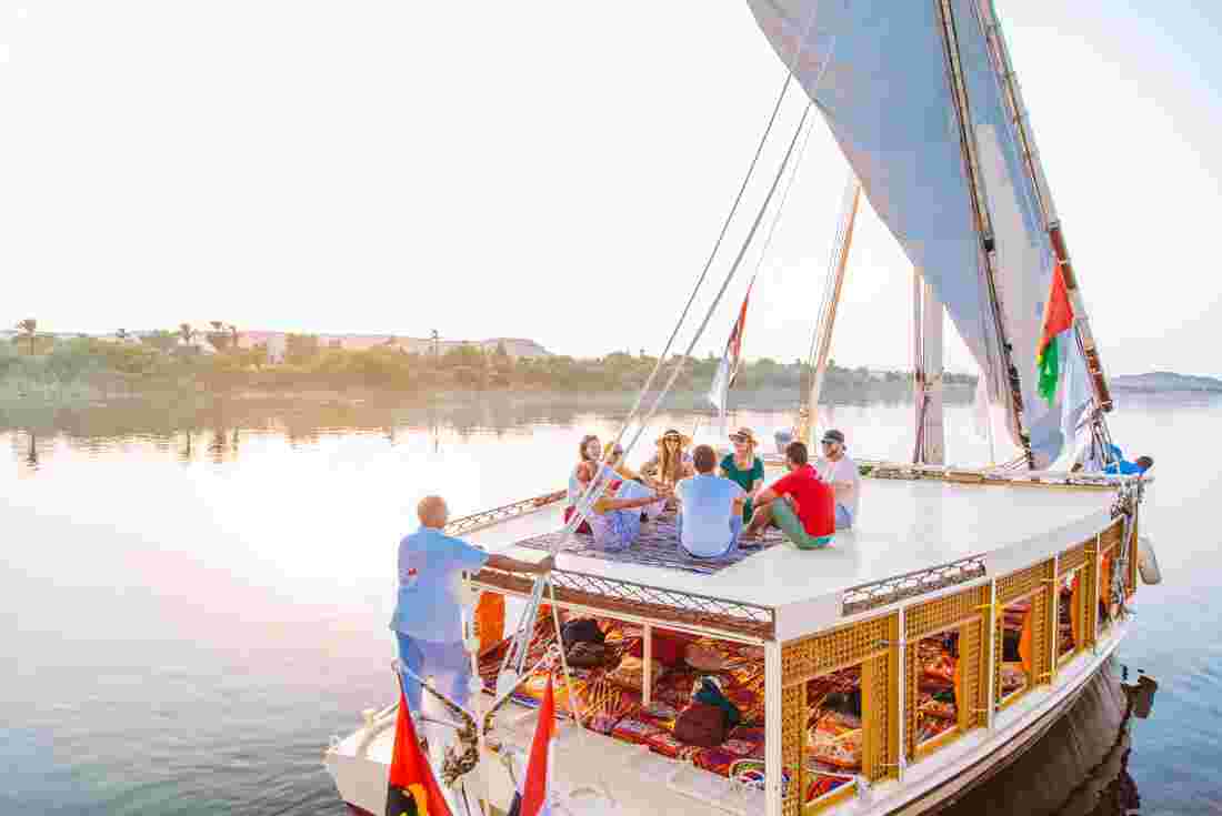 A Journey Through Egypt Were Sailing Down the Nile 