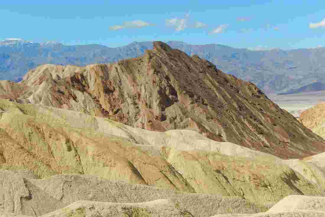 Interesting rock formations, Death Valley, Utah, USA