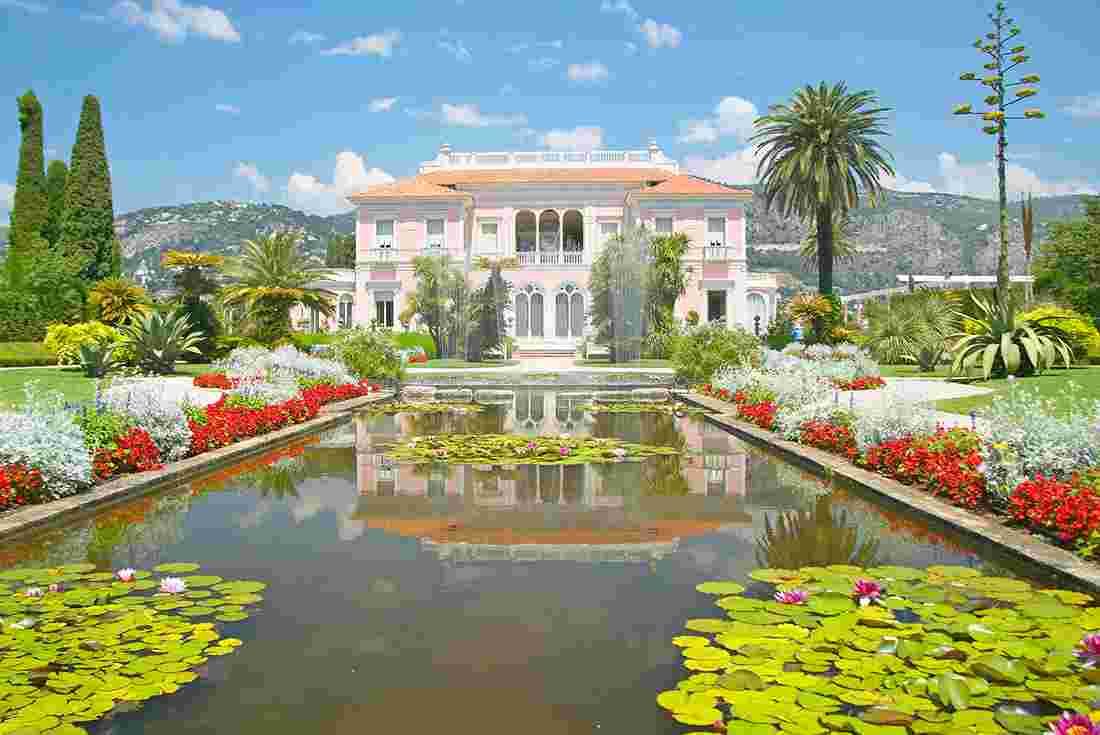 The Gardens and Villa Ephrussi de Rothschild, Saint-Jean-Cap-Ferrat, France