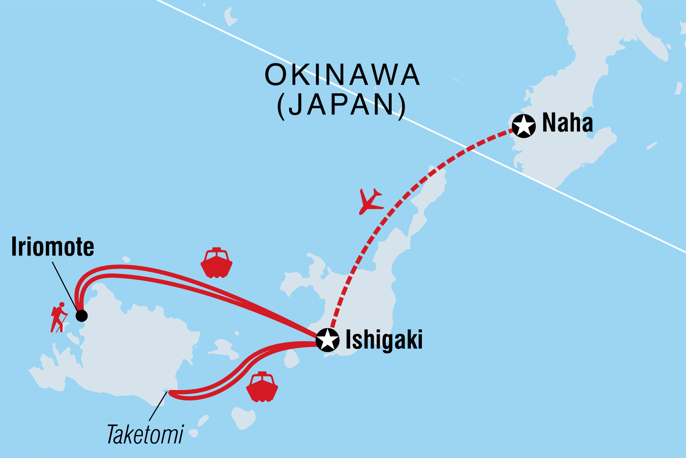 Okinawa Japan Map