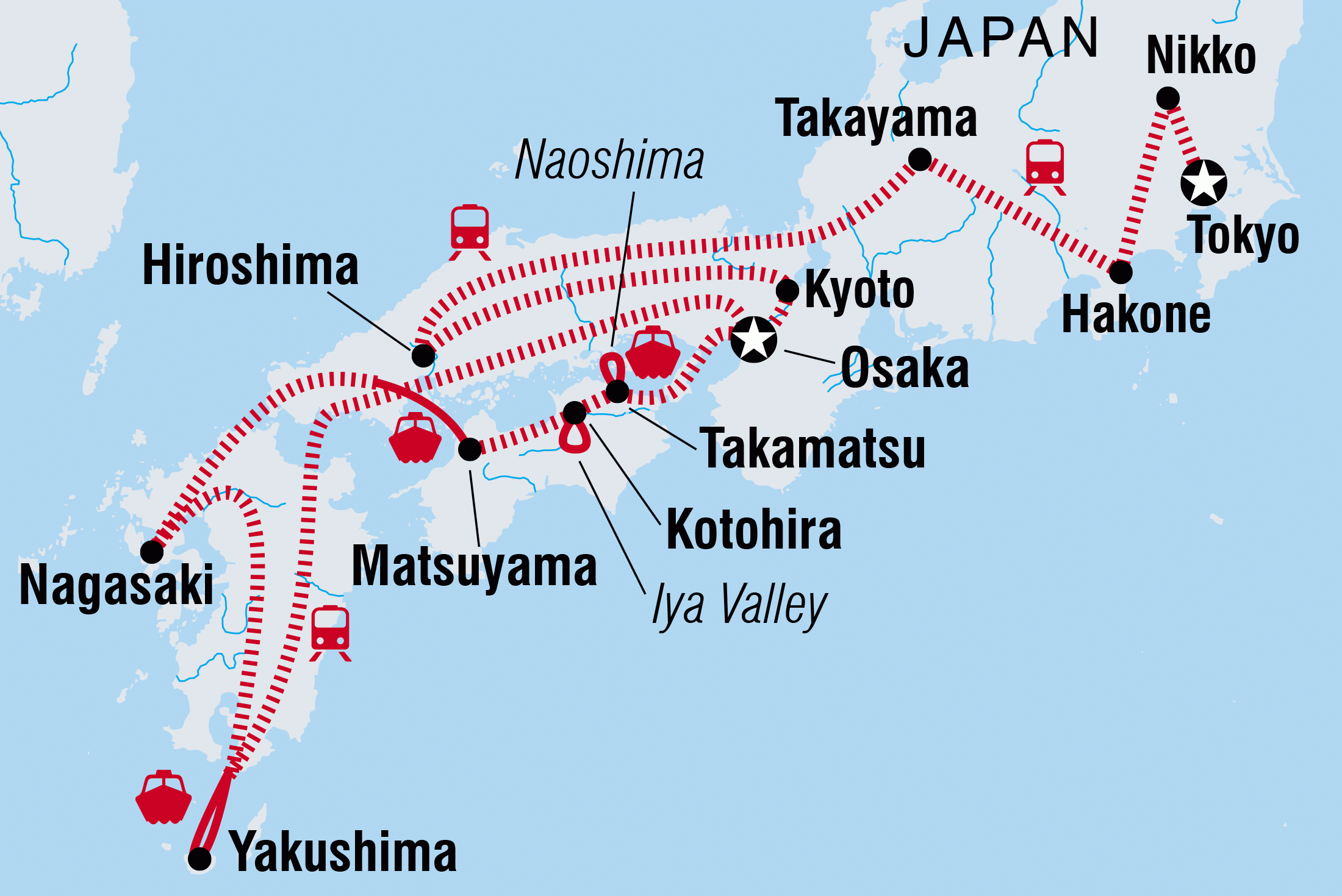 Nikko Japan Map