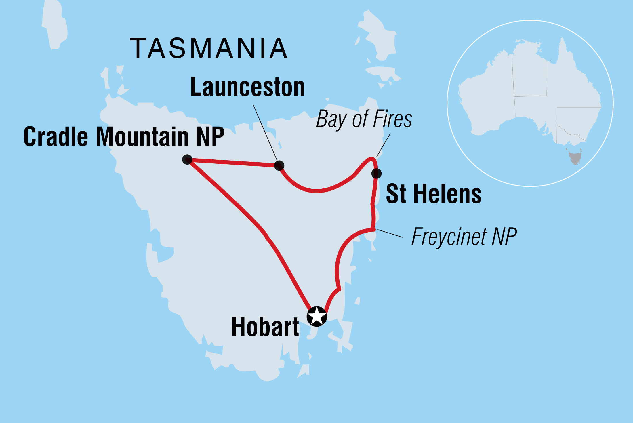 tasmania intrepid tours