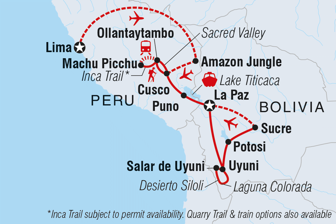 Peru, Bolivia & Argentina Adventure