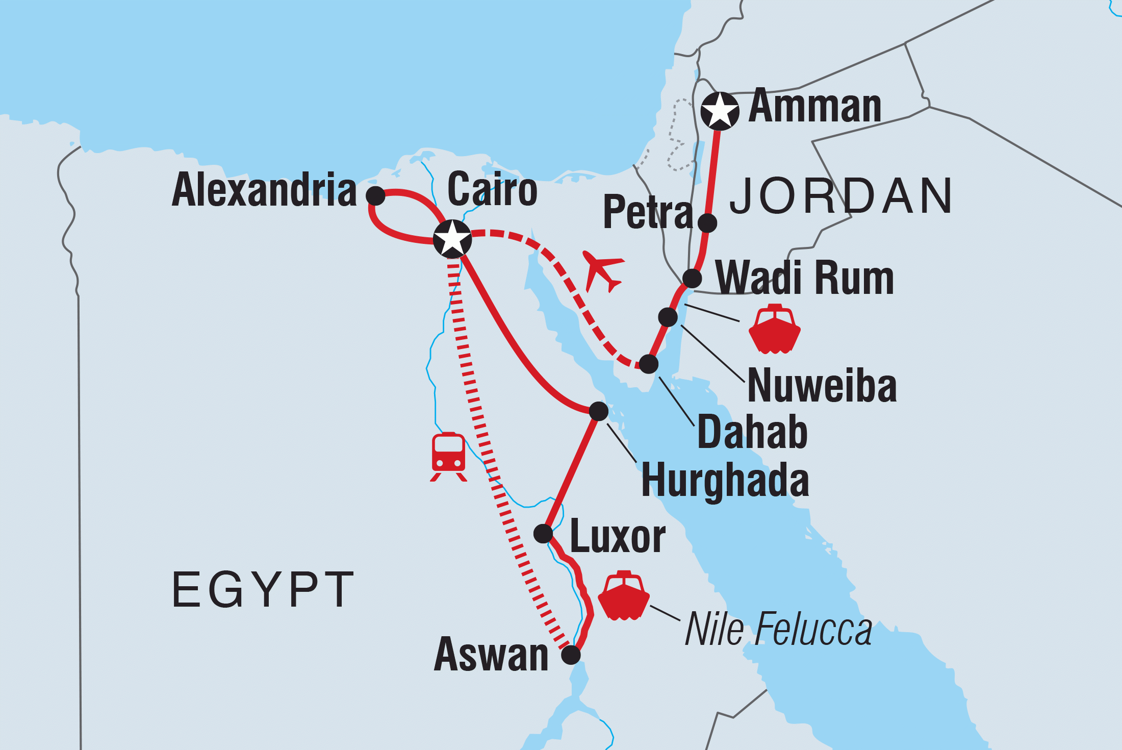 flights from cairo to amman jordan