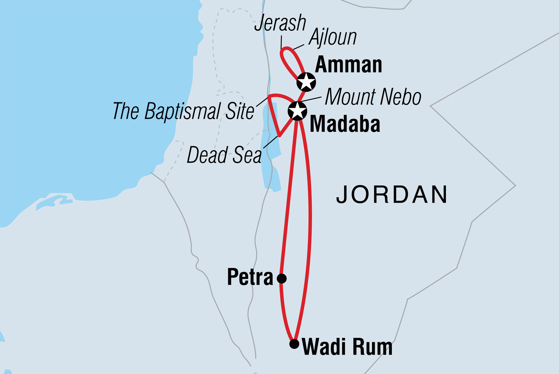 jordan travel advisory 2020