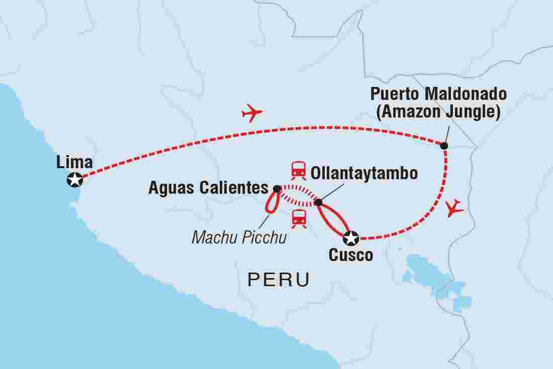 Map of Premium Peru  including Peru