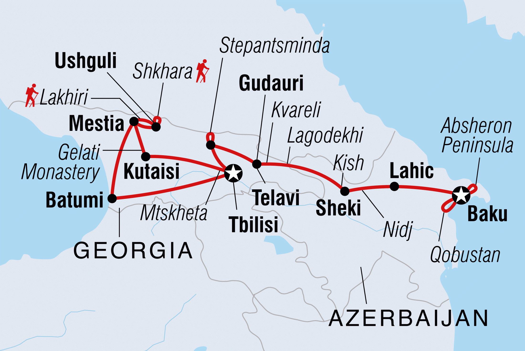 travel to georgia from iran
