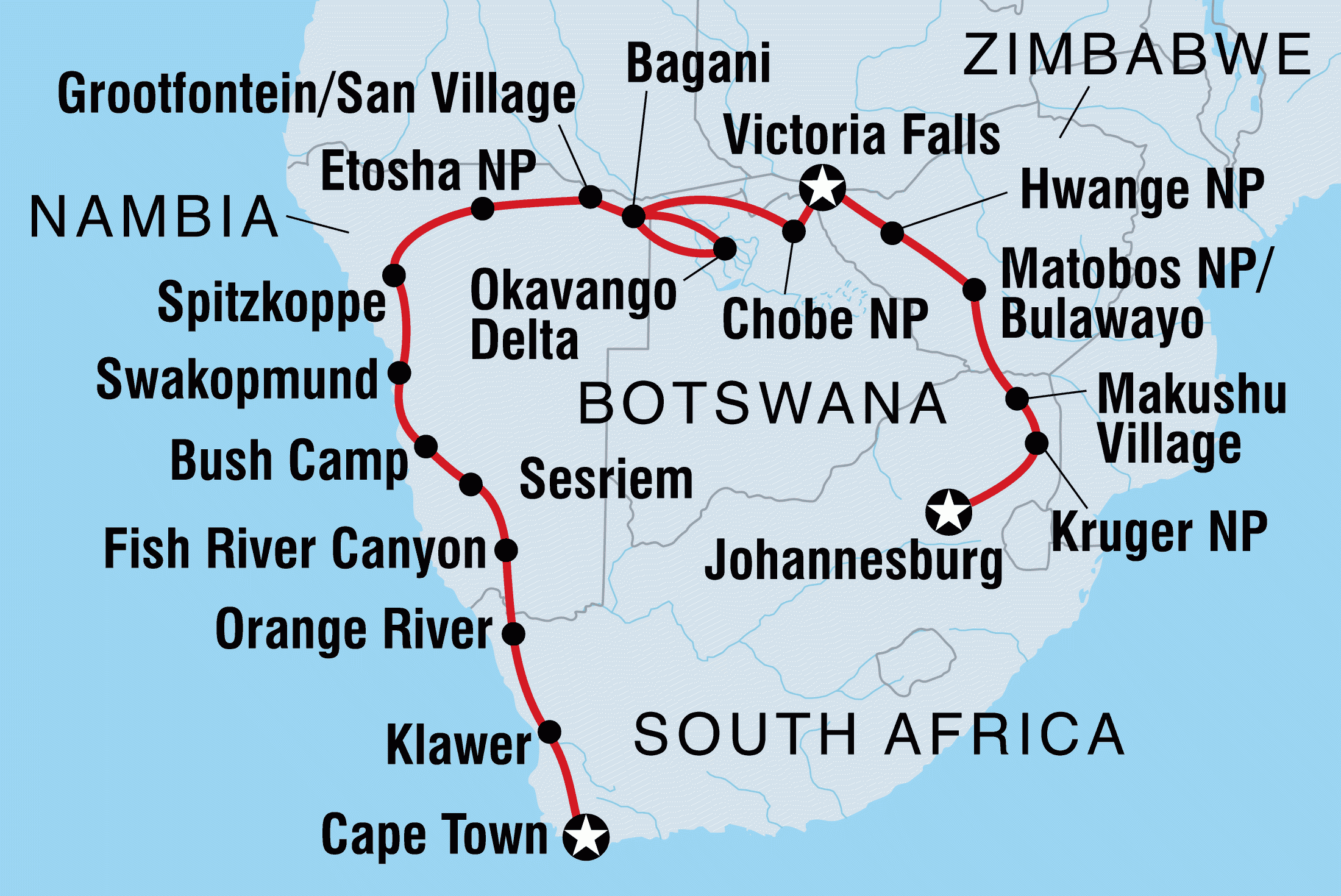 mistral tour sud africa