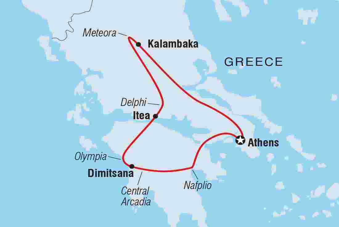 Map of Premium Greece including Greece