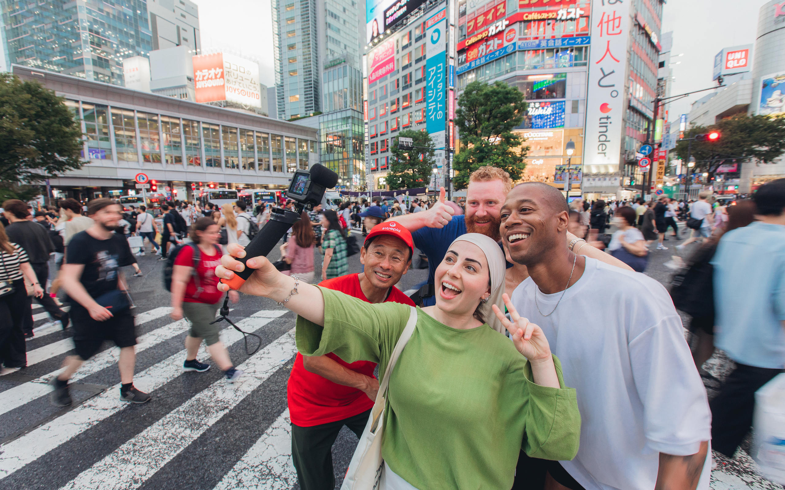 Intrepid travelers in Japan