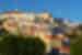 Panoramic of Coimbra, with the university at the top, Coimbra, Portugal