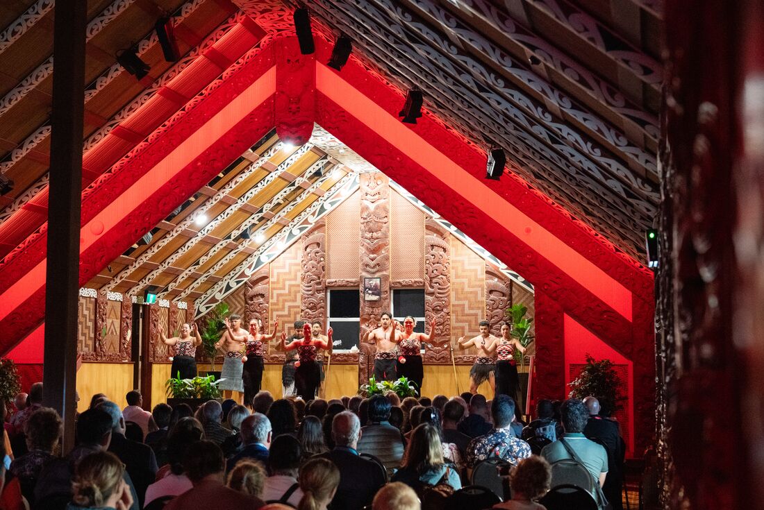 Maori Cultural performance in Rotorua, New Zealand