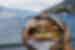 Close up of a burger from the famous Fergburger in Otago, Queenstown, New Zealand