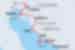 Map of Slovenia & Croatia Real Food Adventure including Croatia and Slovenia