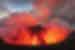 Lava fires out of the crater aat the top of Mount Yasur, Tanna island, Vanuatu