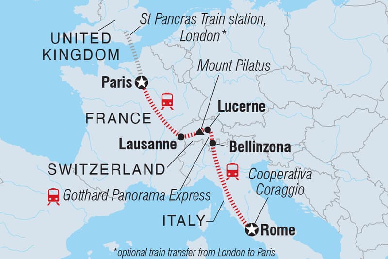 Paris to Rome by Rail | Intrepid Travel NZ