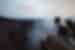 Travellers looking into Masaya Volcano in Nicaragua