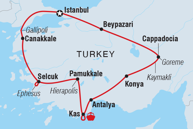 Turkey Encompassed Tour - 15 Days