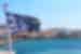greece greek flag mykonos harbour