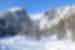 Cold winter day in Rocky Mountain National Park located in Estes Park, Colorad0, USA