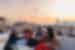 Hot tea and hot air balloons in Cappadocia