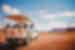 Group driving through Monument Valley, Utah, USA