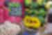 The colourful market stalls and produce of Peru
