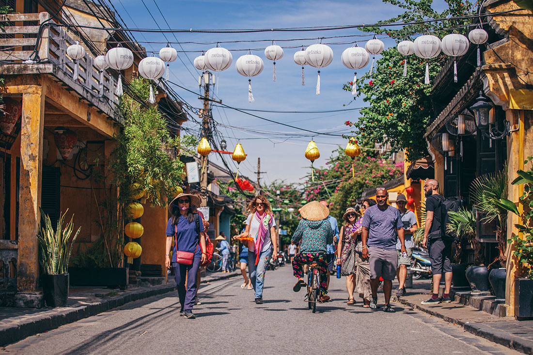 Exploring the vivid, bustling streets of Hoi An