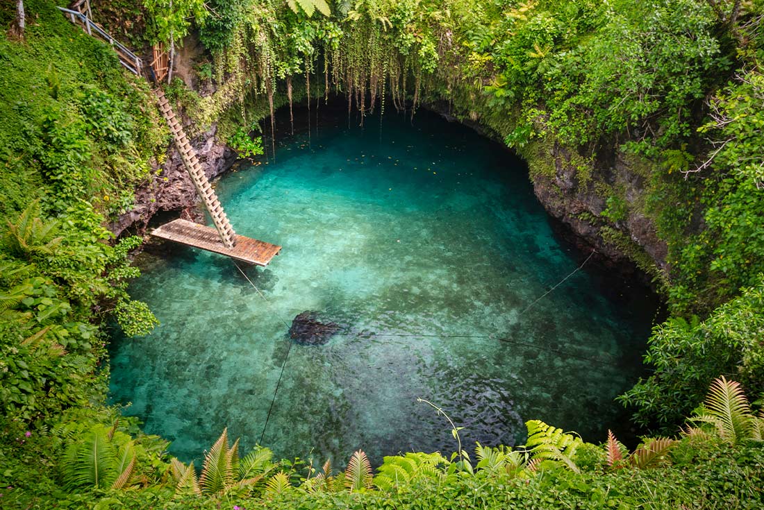 TESS - Samoan Islands - To Sua Trench