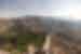 Aerial view of the Great Wall Of China and its mountainous surroundings, Beijing, China